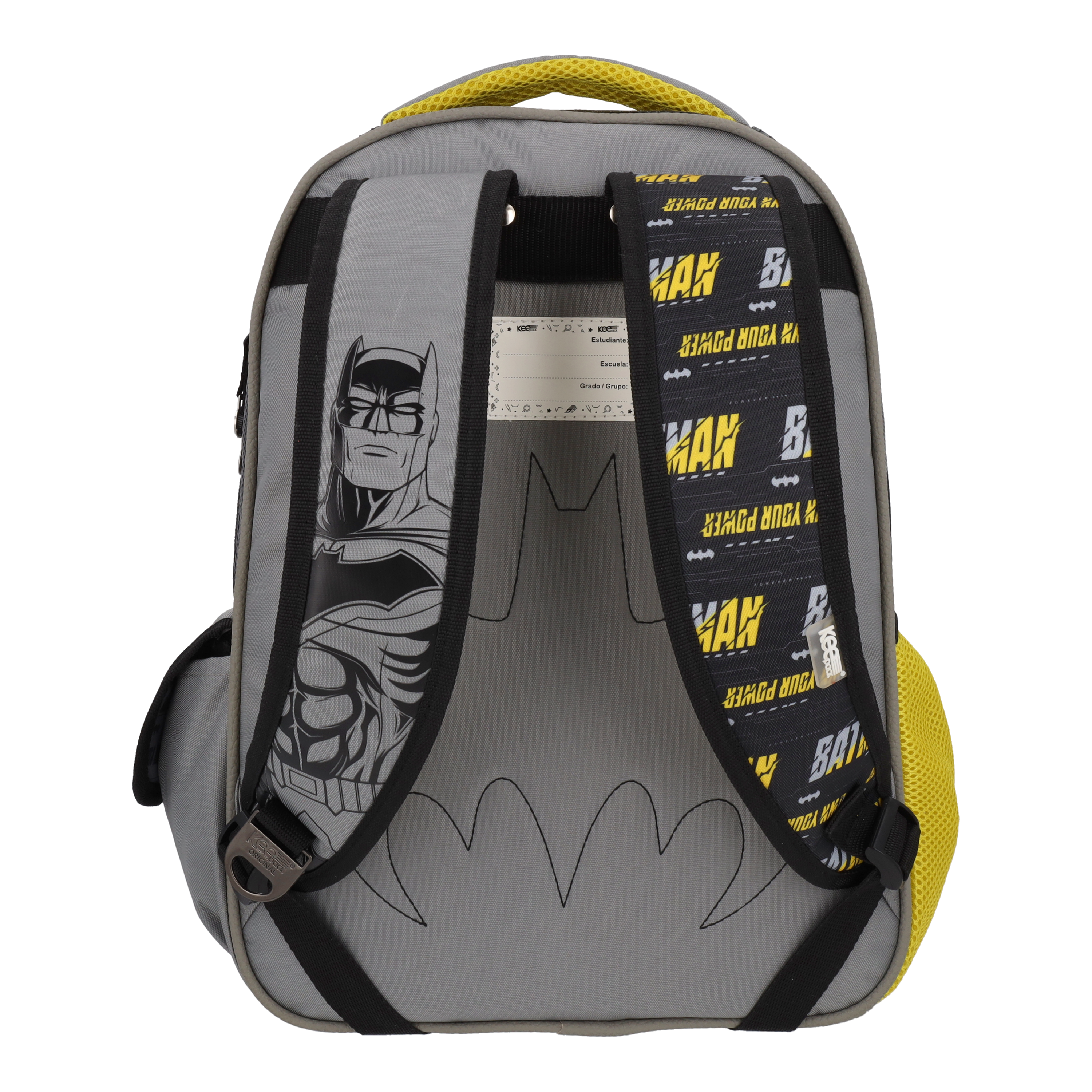 Set Mochila, Lonchera y Estuchera Escolar Batman Hero Armor