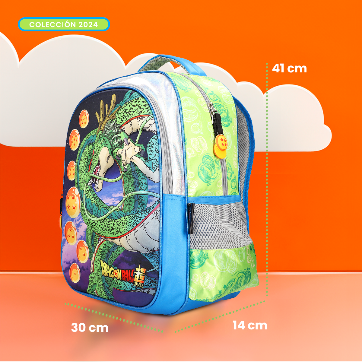 Mochila Escolar Dragon Ball Shenlong