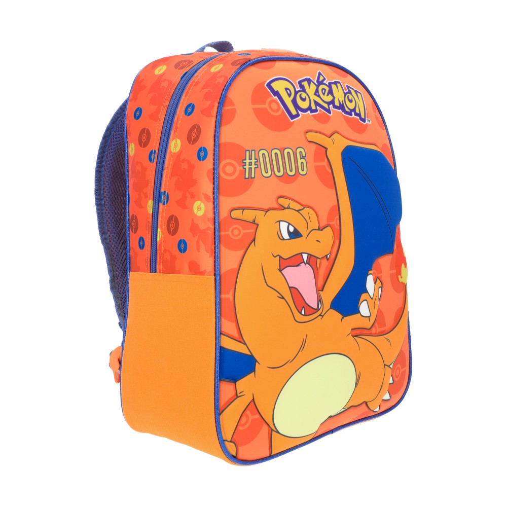 Set Escolar Mochila, Lonchera y Estuchera de Pokémon Charmander #0004 Edición