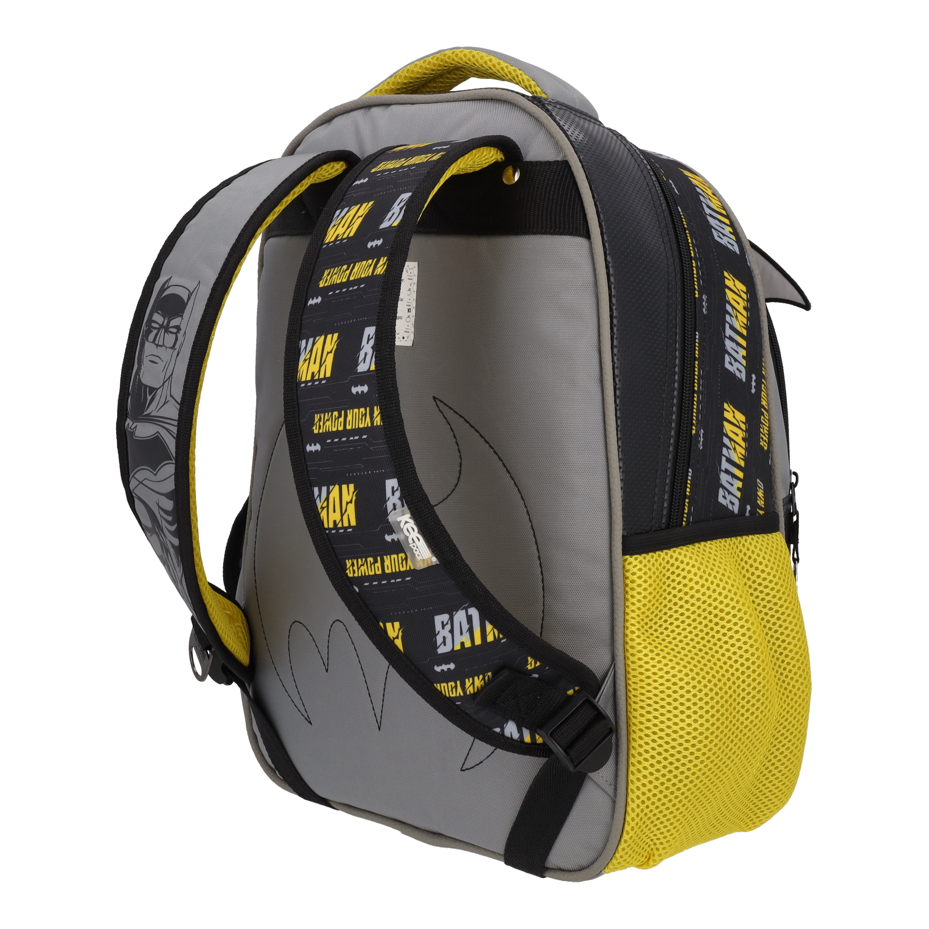 Set Mochila, Lonchera y Estuchera Escolar Batman Hero Armor