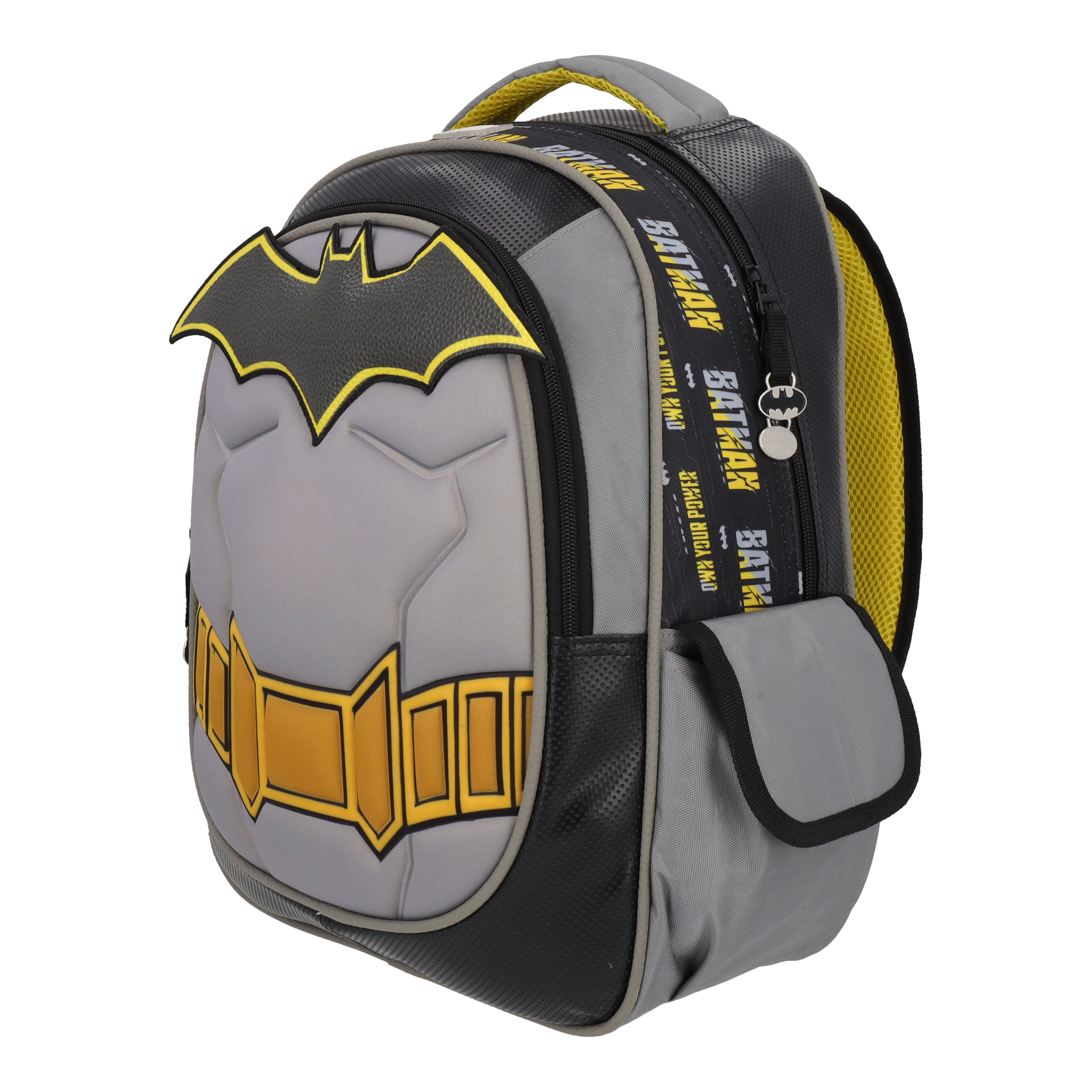 Set Mochila, Lonchera y Estuchera Escolar Batman Hero Armor