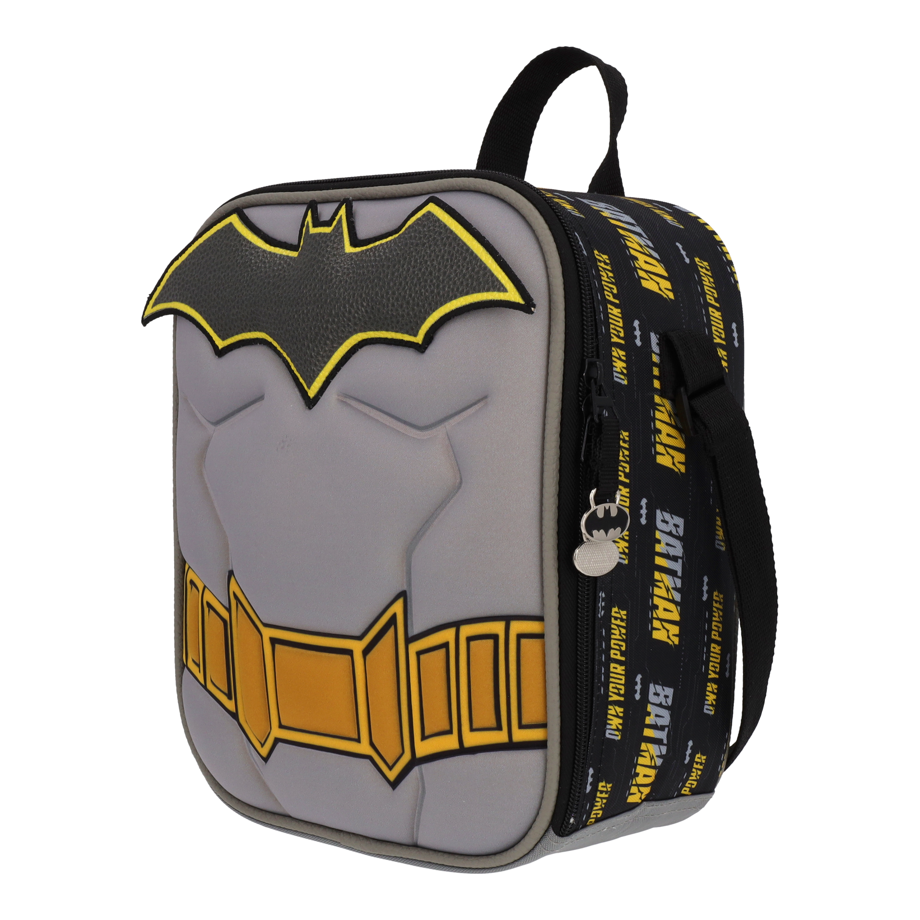 Set Mochila, Lonchera y Estuchera Escolar Batman Hero Armor