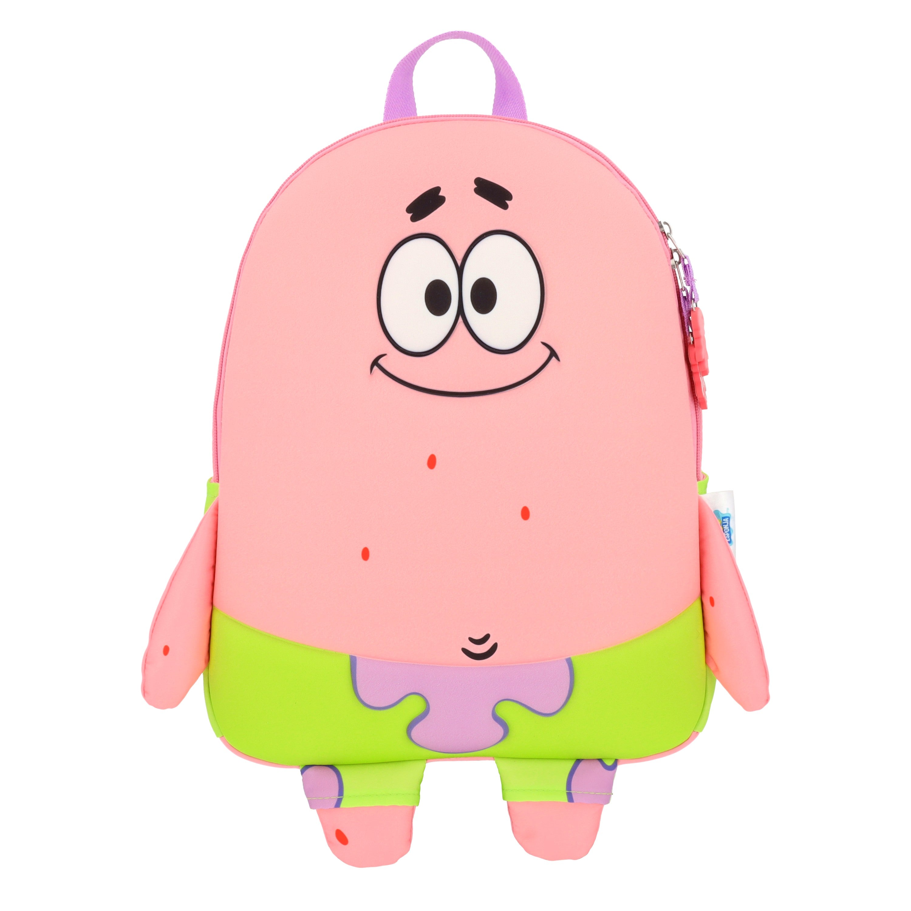 Kit Escolar Patricio Estrella Bob esponja - Mochila y lapicera