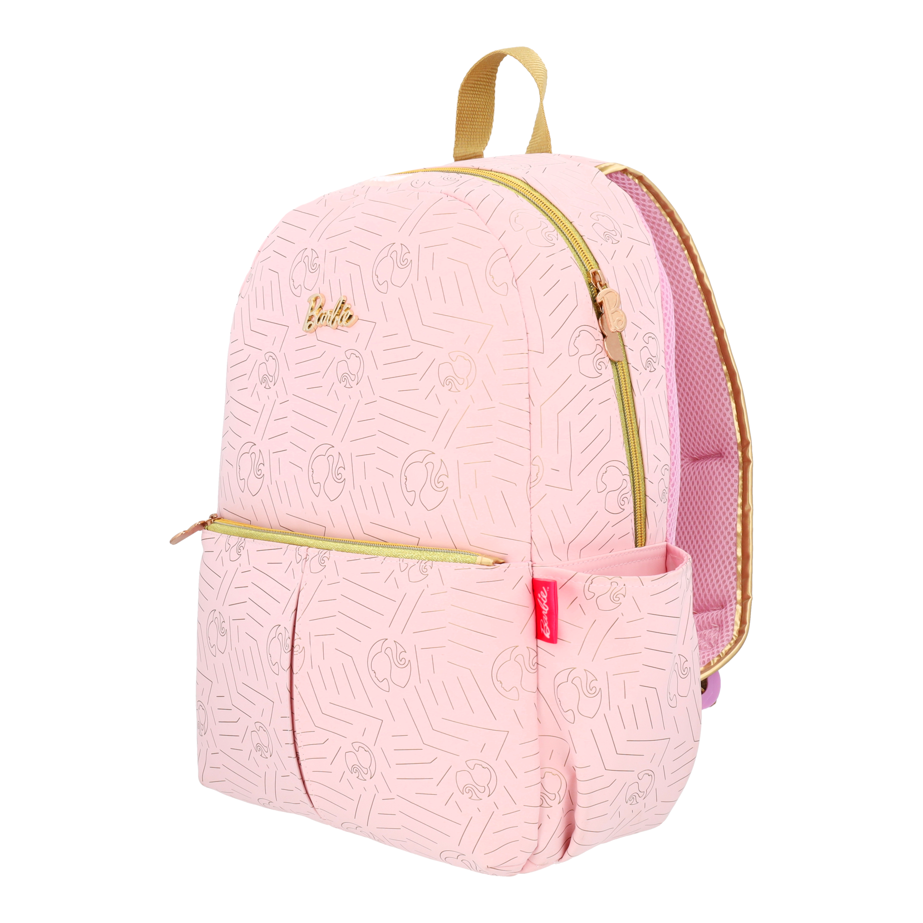 Kit de Mochila y Cosmetiquera Barbie Chic Rosa