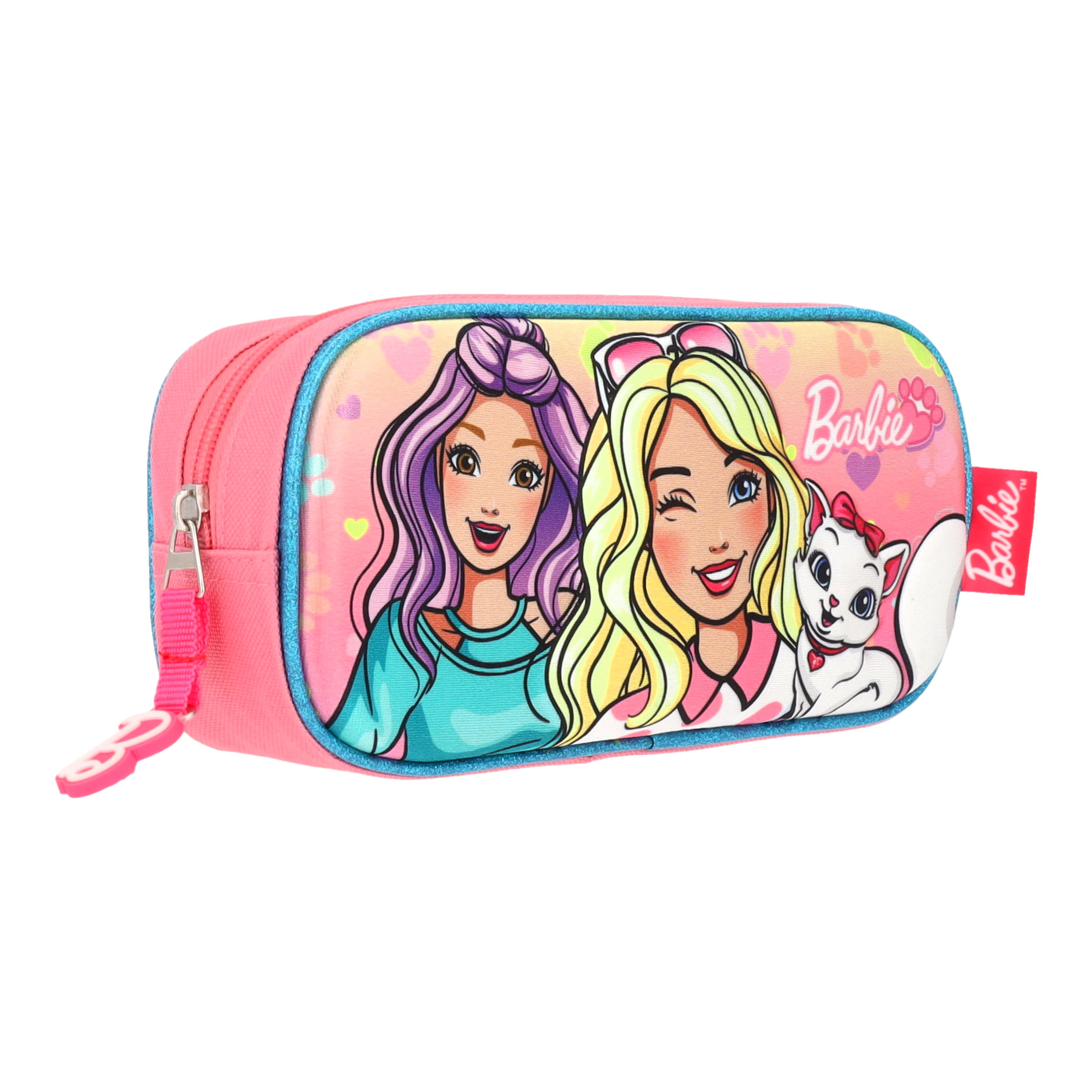 Set Mochila, Lonchera y Estuchera Barbie Kitty Vibes