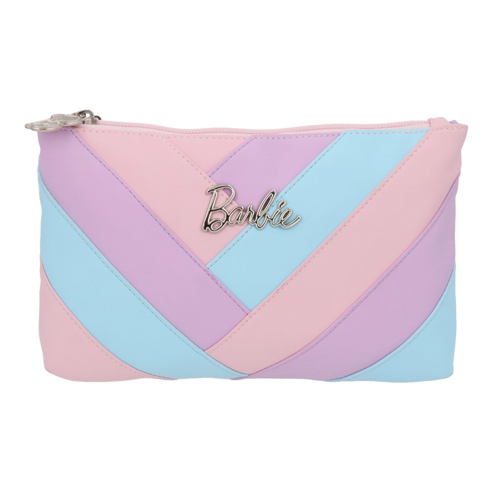 Estuchera Barbie Colores Pastel Casual Original