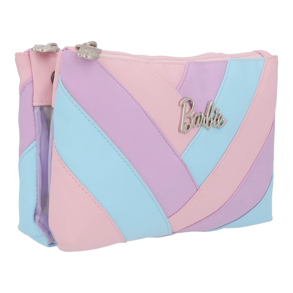 Estuchera Barbie Colores Pastel Casual Original