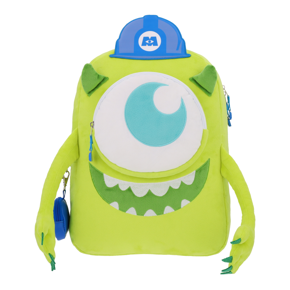 Mochila Monsters Inc. Mike Wazowski con Casco Edición Limitada