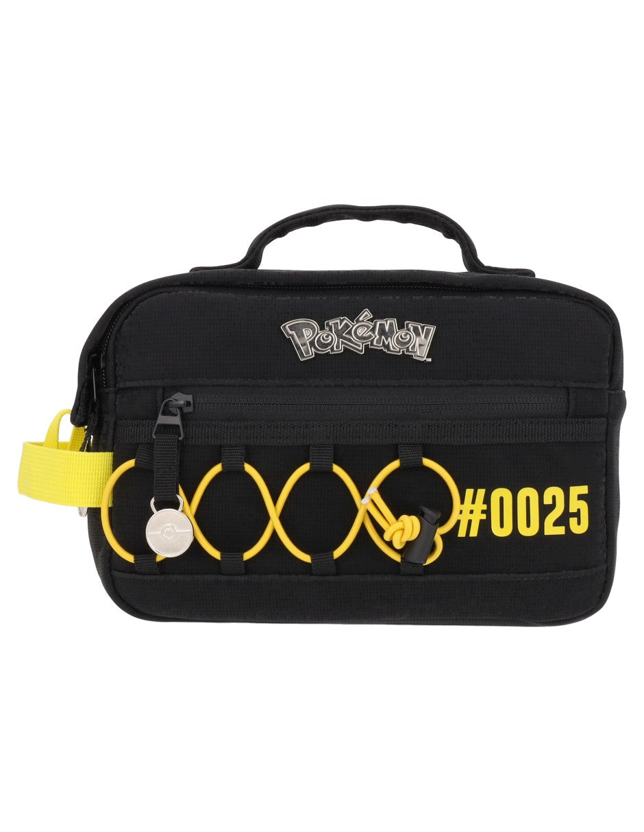 Estuchera de Pokémon Pikachu Black #0025